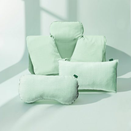 Combo 3 gối chườm mắt, gối mini, và gối chườm vai HerbViet